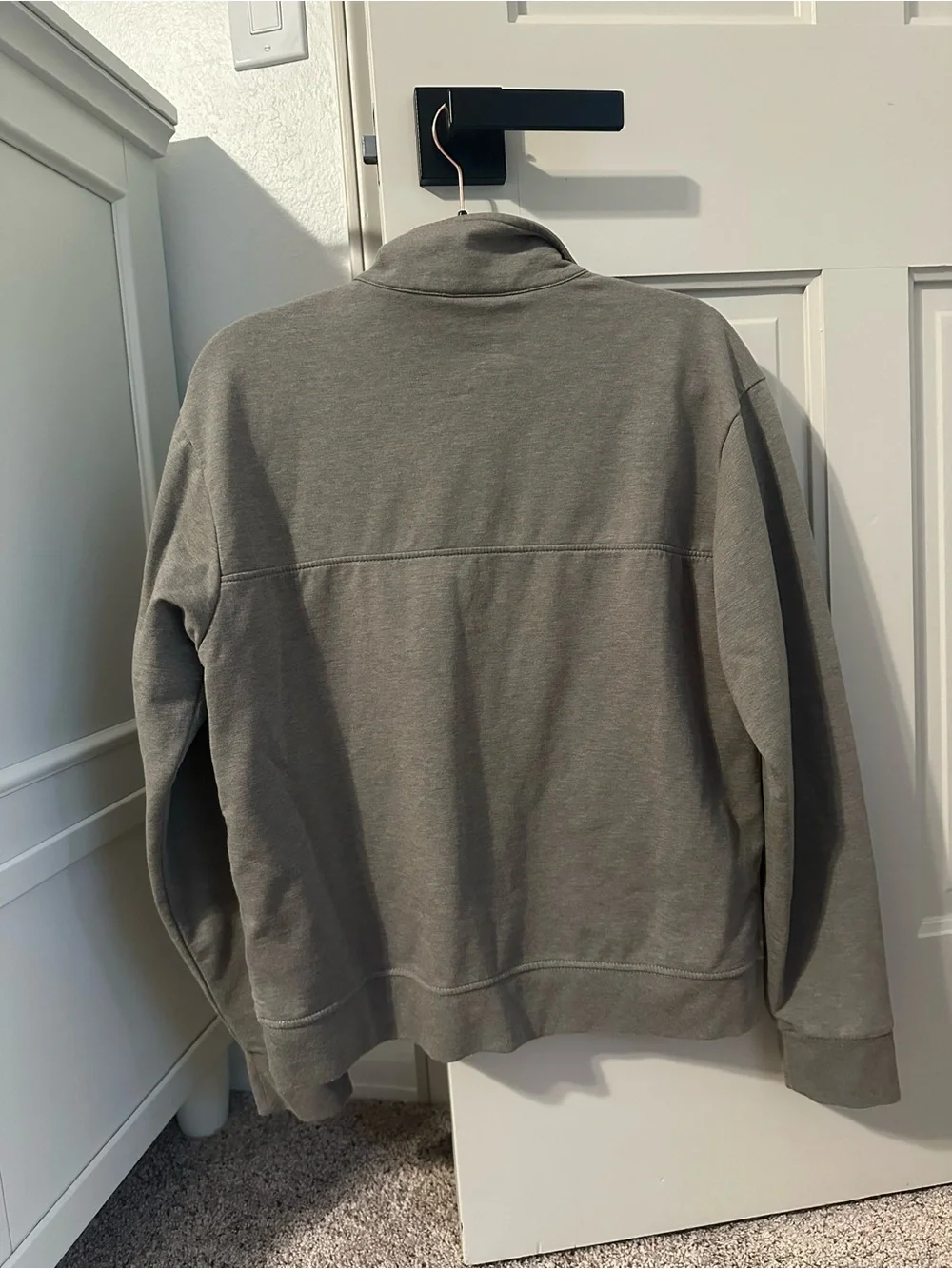 Patagonia Women’s Ahnya Quarter Zip Pullover – Salt Gray